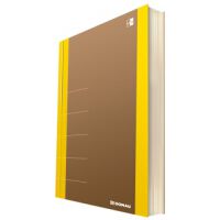 Donau Notatnik Life, organizer, 165x230mm, 80 kart., żółty [BIURO]