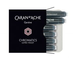 Caran D'ache Naboje Chromatics Ultra Violet, 6szt., fioletowe