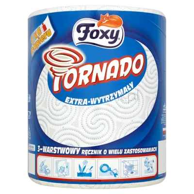 Foxy Ręcznik Tornado 1 Rolka (350 Listków)