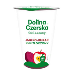 Sok NFC jabłko burak 100% Dolina Czerska Kubeczek 200ml