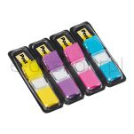 Post-It Zakładki Indeksujące (683-4Ab), Pp, 11,9X43,1Mm, 4X35 Kart., Mix Kolorów Neonowy  - 2