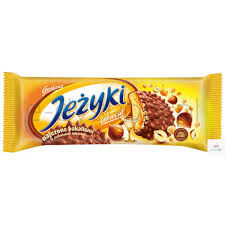 Jeżyki O Smaku Advocat Ciastka W Czekoladzie Mlecznej 140 G
