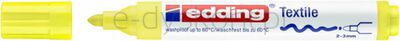 Edding Marker tekstylny e-4500 2-3 mm, żółty neonowy