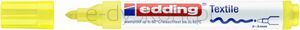 Edding Marker tekstylny e-4500 2-3 mm, żółty neonowy