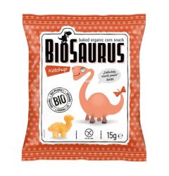 Biosaurus Chrupki Kukurydziane Dinozaury O Smaku Ketchupowym Bezgl. Bio 15 G