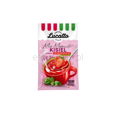 Lucatto Kisiel Truskawka Z Nutką Bazyli 30G