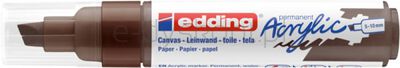 Marker akrylowy e-5000 EDDING, 5-10 mm, matowy czekoladowy brąz