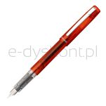 Platinum Pióro Wieczne Prefounte Vermilion Orange, F, W Plastikowym Opakowaniu, Na Blistrze, Pomarańczowe  - 2