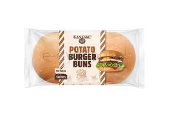 Bułka Hamburger Z Dod.Płatk.Ziemn.200 G