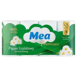 Papier Toaletowy Mea Premium Rumiankowy3W 8 Szt. Mw Dobry Wybór