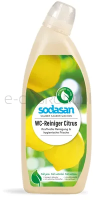 Sodasan Płyn do czyszczenia toalet cytrusowy BIO 750 ml