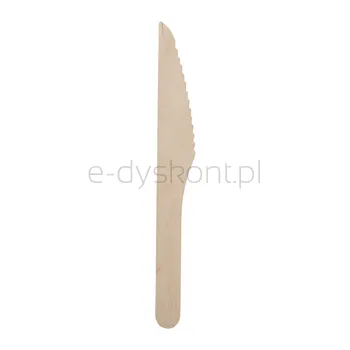 Topseller Noże, Drewno, 16,5 Cm, Kolor: Naturalny 50 Szt.