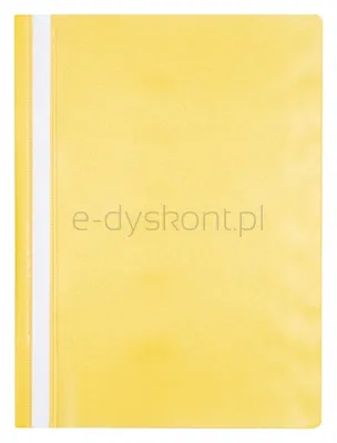 Office Products Skoroszyt, 120/180 Mic, Pp, Żółty 
