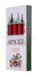 Donau HOME Świeca stołowa Spiced Christmas, 20x170mm, 4 szt., jabłko z cynamonem, czerwony - 3