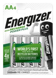 Energizer Akumulator Power Plus, AA, HR6, 1,2V, 2000mAh, 4szt.