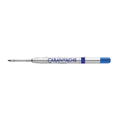 Wkład CARAN D'ACHE, do pióra kulkowego 849, F, niebieski