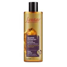 Jantar Szampon ujarzmiający do włosów kręconych i falowanych z esencją bursztynową, peptydami i ceramidami, 300 ml