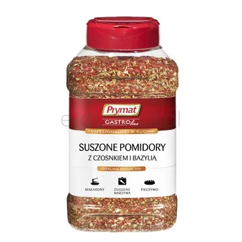 Prymat Suszone Pomidory Z Czosnkiem I Bazylią 350G 