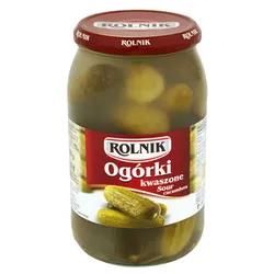 Ogórki kwaszone 850 g Rolnik