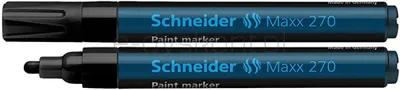 Schneider Marker Olejowy Maxx 270, Okrągły, 1-3Mm, Czarny 