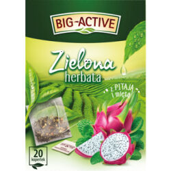Big Active Herbata zielona z pitają i miętą 20x1,5g