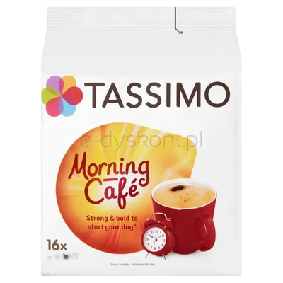 Tassimo Morning Café Kawa Mielona 16 Kapsułek 124,8 G
