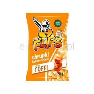 Chrupki Kukurydziane Flips O Sm.Toffi 70 G Sante