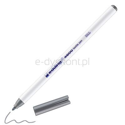 Edding Pisak Tekstylny E-4600 1 Mm, Szary