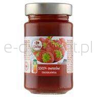 Carrefour Dżem Extra Produkt Owocowy Truskawka 230 G