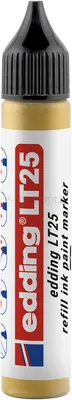 Tusz do uzupełniania markerów olejowych e-LT 25 ECOLINE, EDDING, złoty