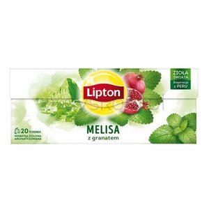 Lipton Herbata Melisa Z Granatem 20 Torebek.