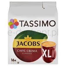 Jacobs Tassimo Crema Classico Kawa Mielona 16 Kapsułek 112 G