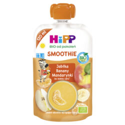 HiPP SMOOTHIE Jabłka-Banany-Mandarynki BIO 120 ml
