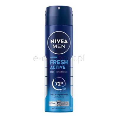 Dezodorant Nivea Fresh Męski Spray 150Ml Nivea
