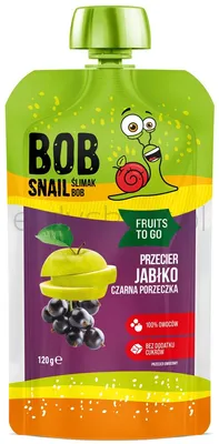 Smoothie jabłko-czarna orzeczka bez dodatku cukru 120g