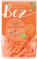 Makaron z czerwonej soczewicy penne BEZGL. BIO 250g