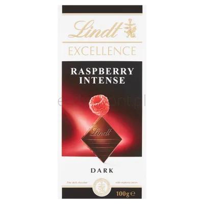 Lindt Czekolada Excellence Raspberry Intense 100G
