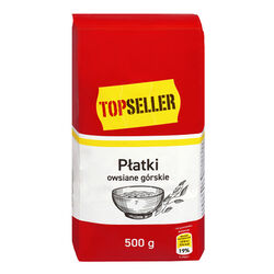 Topseller Płatki Owsiane Górskie 500G
