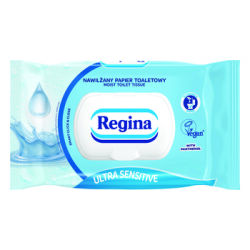 Regina Papier Nawilżany Ultra Sensitive 42 Sztuki