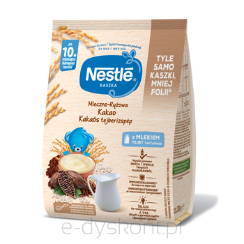 NESTLE Kaszka mleczno-ryżowa kakao po 10. miesiącu 230 g