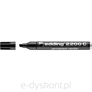 Marker permanentny e-2200c EDDING, 1-5mm, czarny