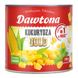 Dawtona Kukurydza Gold Pakowana Próżniowo 340G
